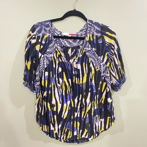 Tracy Reese Anthro SILK BLOUSE